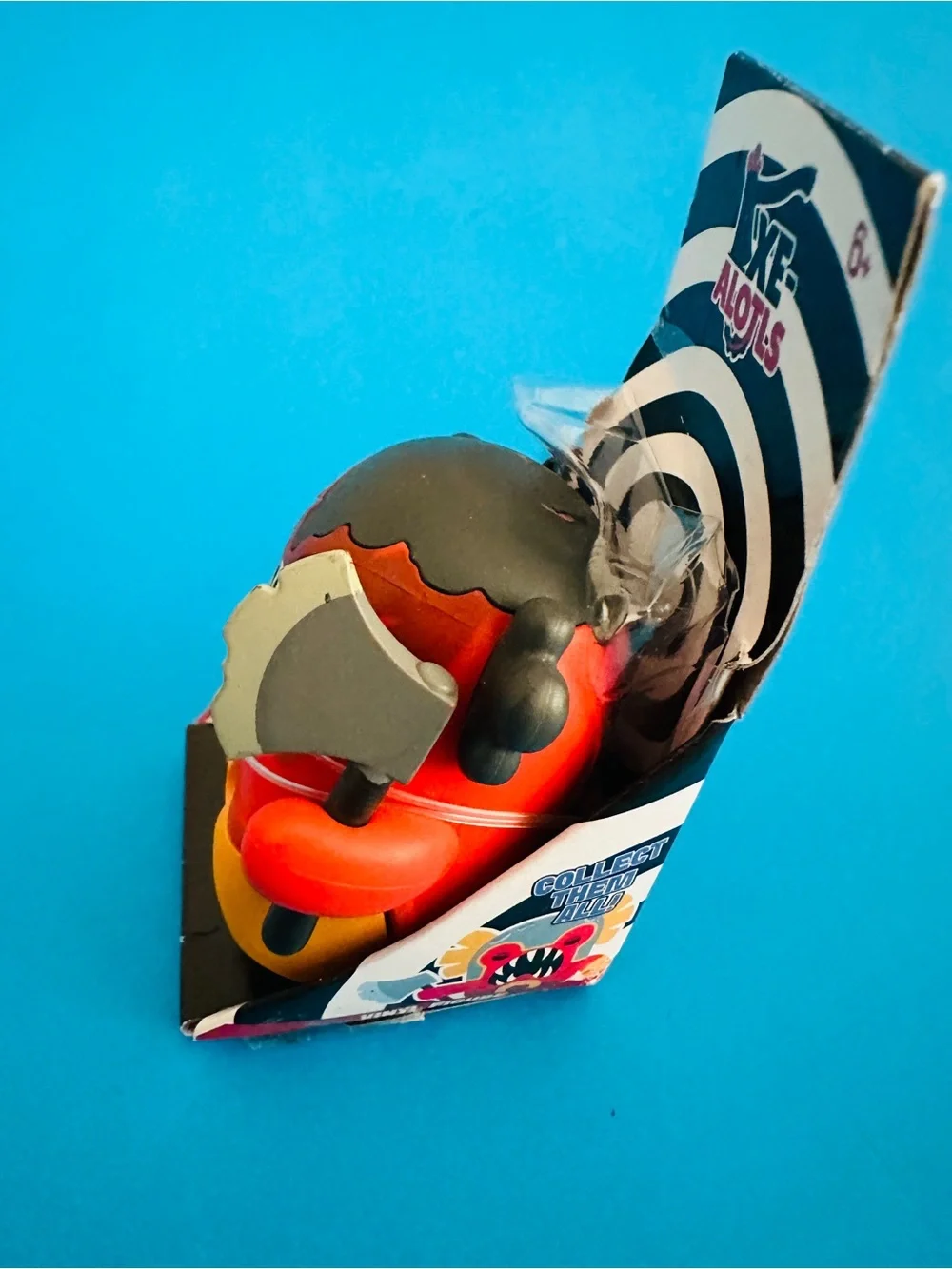 LaVaxe Alotls  Series 1 Kreppy Collectibles Gradheatcher Toting Axe Figure NWT